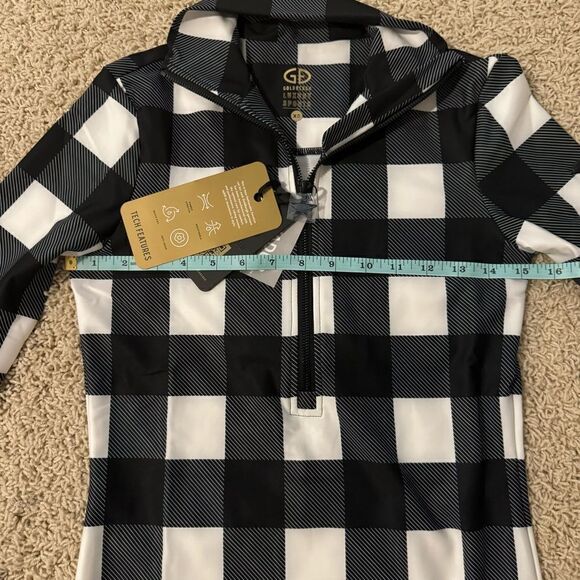 Goldbergh Woody Cabin Flannel Print Ski Pully NWT XS Base Layer - Picture 8 of 8
